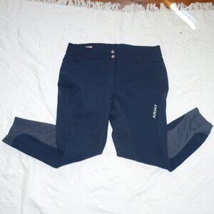 Ariat Tri Factor Grip Full Seat Breech – 36R – Navy – Like New